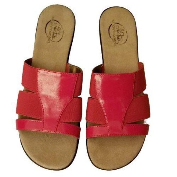 Life Stride Simply Comfort Tour Sandals Slides 9.5 - Picture 2 of 7